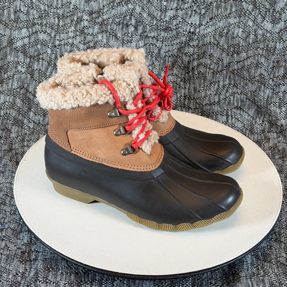 Sperry Saltwater Alpine Rain Boots Women's 9